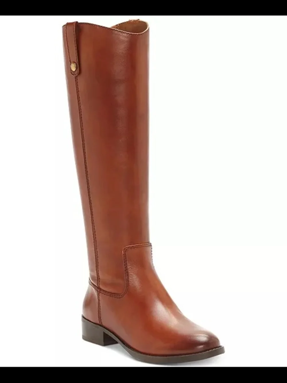 INC International Concepts Tall Over-The-Knee Riding Boot in Brown Leather 9m